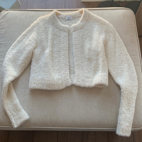 NWOT Aritzia Wilfred Alpaca Cardigan - Picture 1 of 3